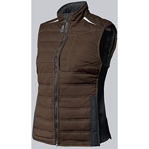 BP 2431-820-5332-60n tuinbroek, stretchbretels met clipbevestigingen, 320,00 g/m², donkergrijs/zwart, 60n