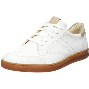 Ganter Heren Hagen Sneaker, Milk, 45 EU, Milk, 45 EU Breed