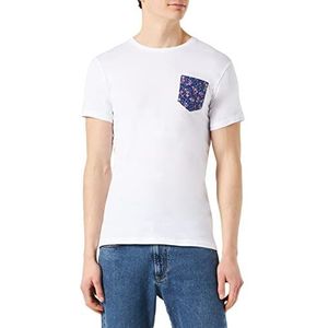 FRENCHCOOL 1988 T-shirt, wit, met tas, violetta, XL, heren