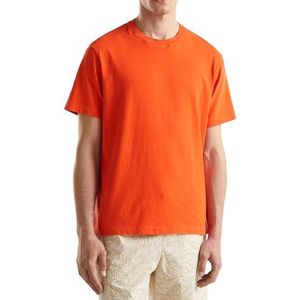 United Colors of Benetton T-shirt heren, Rood, XS