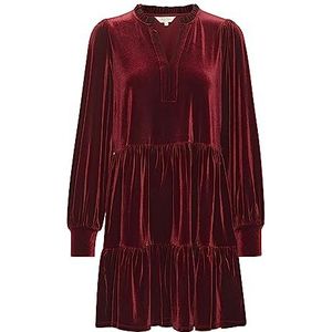 Part Two Damesjurk met lange mouwen en lange mouwen, Granaatappel, M