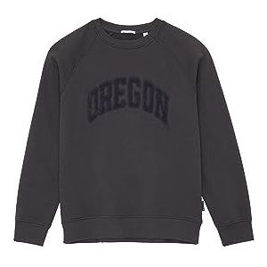 TOM TAILOR Jongens sweatshirt met opschrift, 29476-coal grey, 128 cm