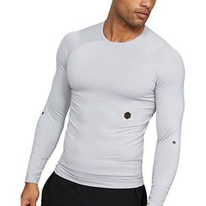 Under Armour Heren Ua Rush Compression Long Sleeve licht shirt met lange mouwen met Rush-technologie, lang trainingsshirt met compressiepasvorm