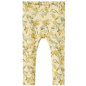NAME IT Baby Girls NBFFALINE legging broek, Pineapple Slice, 68, Pineapple Slice, 68 cm