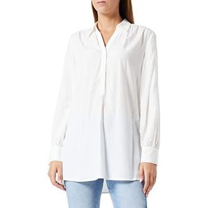 TOM TAILOR Dames Longstyle blouse 1032574, 10315 - Whisper White, 42