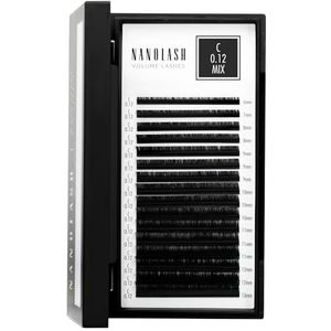 Nanolash - Volume Lashes - Zwart - Synthetisch - Handgemaakt