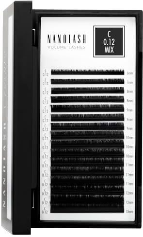 Nanolash - Volume Lashes - Zwart - Synthetisch - Handgemaakt