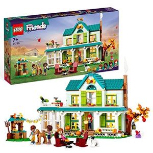 LEGO Friends Autumns huis, Poppenhuis Speelset voor Meisjes en Jongens met Accessoires, Huisdieren en Mia Poppetje, Speelgoed voor Kinderen vanaf 7 Jaar, Leuk Cadeau 41730