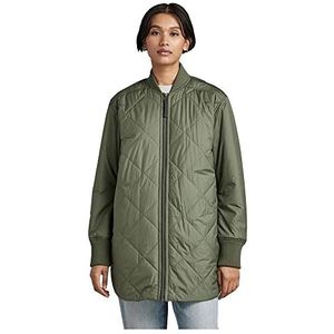 G-STAR RAW Bomberkraag Damesjas - Groen - Gevoerd - Leren
