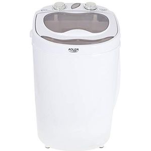 ADLER AD 8055 Wasmachine, wit, extra groot, Large