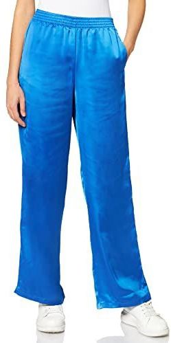JJXX - Jxkira Regular Satin Pant - Damesbroek - Blue Iolite