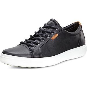 ECCO Soft 7 Sneakers voor heren, zwart, 45 EU