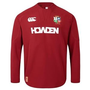 Canterbury Heren Britse en Ierse Lions Drill T-shirt, Red Dahlia, Medium