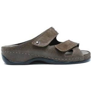 Berkemann Dames Janna pantoffels, bruin/glitter, 41,5 EU, bruin glitter, 41.5 EU