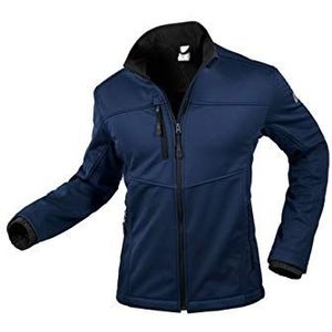 BP 1696-571 Heren Softshell Jacket voor gemaakt van 100% polyester Nachtblauw, maat 3XL