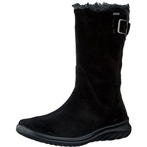 Legero Soft Boot Sneeuwlaarzen voor dames, warm gevoerde Gore-Tex, zwart 0000, 41.5 EU