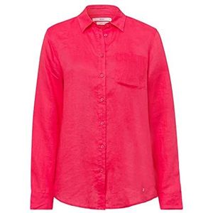 BRAX Dames Style Victoria linnen blouse, oranje (papaya), 42