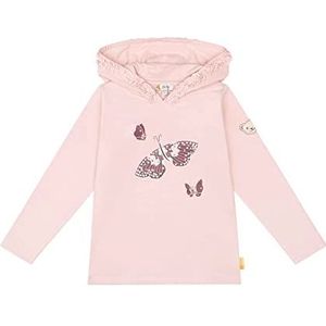 Steiff Mini Enchanted Forest sweatshirt voor meisjes, Zilverroze., 110 cm
