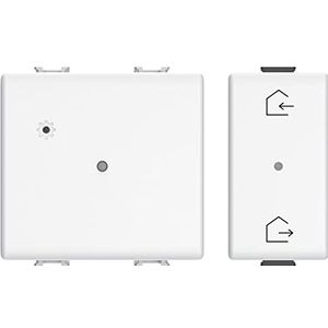 Bticino AM4510C Matix Smart Gateway en besturing voor in- en uitstappen, 2 plaatsen, wit