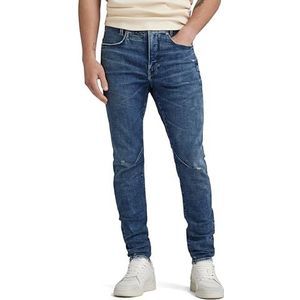 G-STAR RAW D-Staq 3D slim jeans voor heren, Blauw (Antique Faded Orinoco Blue Destroyed D05385-c051-g120), 30W / 30L