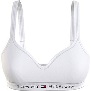 Tommy Hilfiger Bralette Lift voor dames (Ext Maten) Bras, Kleur: wit, L