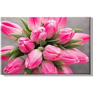 Homemania Wandfoto, bloemen, natuur, voor woonkamer, slaapkamer, meerkleurig, 45 x 3 x 70 cm, -HM20KNV45 x 70 – 152, polyester, hout