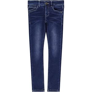 NAME IT Jeans voor jongens van sweatdenim, donkerblauw (dark blue denim), 164 cm