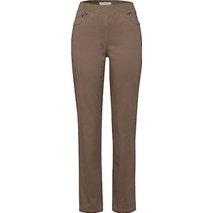 Raphaela by Brax Pamina Thermolite Cotton vrijetijdsbroek voor dames, taupe, 34W / 32L