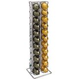 IBILI Dispenser voor koffiecapsules van Nespresso, 44 capsules, verchroomd staal