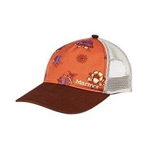Marmot Uniseks baseballcap, pet met uv-bescherming, verstelbaar, voor outdoor, sport en reizen, Alpine Soft Mesh Trucker