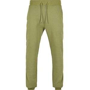 Urban Classics Heren joggingbroek van biologisch katoen Organic Basic sweatpants, sportbroek voor mannen in vele kleuren, maten S - 5XL, Newolive, XL