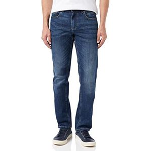 camel active Relaxed Fit Woodstock Stretch Jeanshose heren Loose fit jeans,Dunkelblau (Indigo),38W / 30L