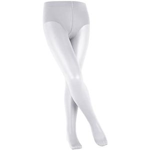 FALKE Uniseks-kind Panty Pure Matt 30 DEN K TI Sheer Eenkleurig 1 Stuk, Wit (White 2209), 122-128