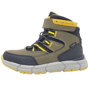 Tom Tailor Kids Jongens 6370250008 Sneeuwlaarzen, Black Khaki Yellow, 26 EU