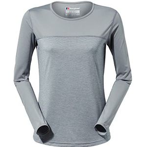 Berghaus Dames Voyager shirt met lange mouwen baselayer functioneel shirt met ronde hals (1 stuks)
