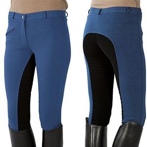 PFIFF Unisex kinderen 743612 beklede broek, middelblauw/zwart, 158 EU