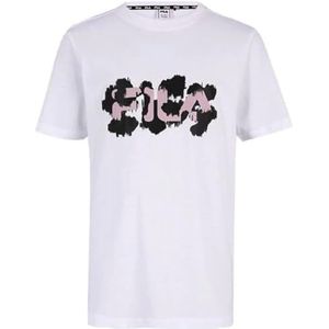 FILA Meisjes Bad WOERISHOFEN Graphic T-shirt, helder wit, 170/176, wit (bright white), 170/176 cm