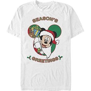 Disney Classics Mickey Classic - Mickeys Greeting Unisex Crew neck T-Shirt White 2XL