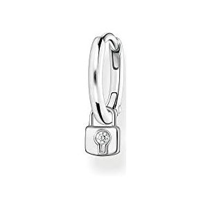 Thomas Sabo Dames enkele creolen slot zirkonia 925 sterling zilver CR700-051-14