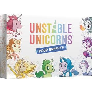 Asmodée Unstable Unicorn voor kinderen, gezelschapsspel, Franse versie