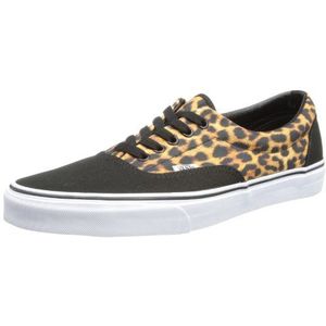 Vans Heren U Authentic (Neon Leopard) Sneakers, Leopard Black, 44 EU