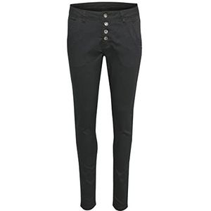 Cream CRBaiily twill jeans, pitch zwart, 25 dames