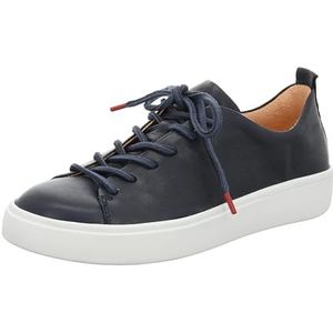 Think GRING chroomvrij gelooid duurzaam uitneembaar voetbed sneakers, navy 8010, 37 EU, Navy 8010, 37 EU