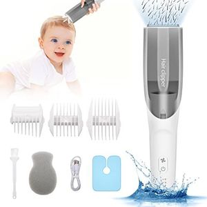 Babytondeuse - Waterdicht - Met 3 Geleidingskammen - Stille Tondeuse voor Peuters