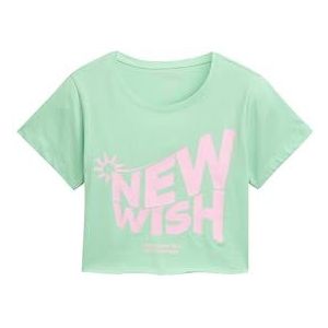 TOM TAILOR T-shirt voor meisjes, 38249 - Light Garden Green, 152