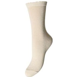 Pieces dames sokken 1-pack - Glitter -onezise - Kleur: Goud, Maat: One Size - Kleur: Goud, Maat: One Size