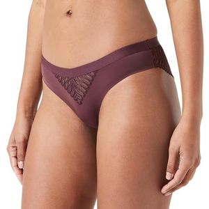 Triumph Aura Spotlight Conscious Braziliaanse brief voor dames, merlot, 46