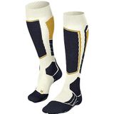 FALKE Heren SkiSokken SK2 Intermediate M KH Wol Functioneel Material Warm Dik 1 Paar, Wit (Off-White 2040), 39-41