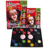 Eulenspiegel 212059 - Make-up palet 5 seizoenen, voor ca. 120 maskers, veganistisch, schminkkleuren