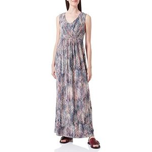 ESPRIT Maternity Dames Dress Maxi Nursing mouwloze allover print jurk, Pale Mint - 356, 42